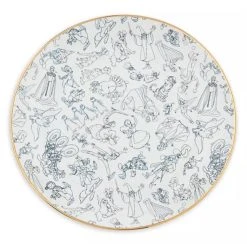 Disney Dinner Plate - Disney Ink & Paint - Ceramic