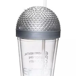 Disney Tumbler With Straw - Epcot Spaceship Earth - Light Up