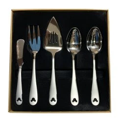 Disney Serving Set - Mickey Mouse Silhouette - Satin Finished