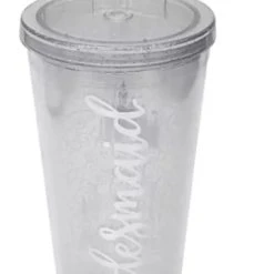 Disney Travel Tumbler With Straw - Fantasyland Castle - Bridesmaid