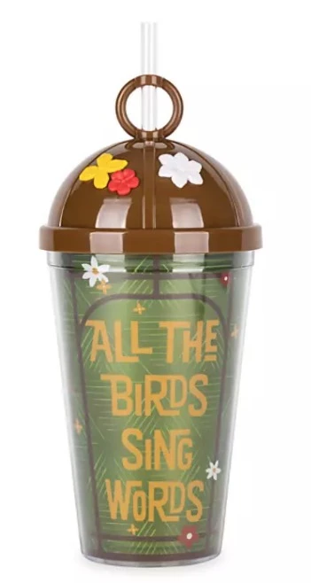 Disney Travel Tumbler With Straw - Enchanted Tiki Room 1 Disney Travel Tumbler With Straw - Enchanted Tiki Room