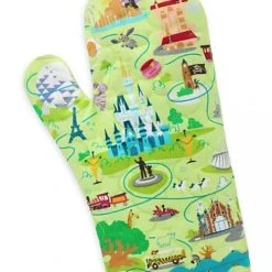 Disney Oven Mitt - Walt Disney World Map