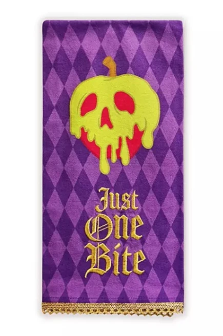 Disney Kitchen Towel - Poisoned Apple - Just One Bite 1 Disney Kitchen Towel - Poisoned Apple - Just One Bite