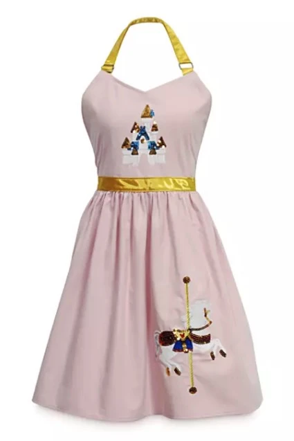 Disney Apron For Adults - Carrousel Horse 1 Disney Apron For Adults - Carrousel Horse