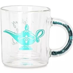 Disney Glass Mug - Genie Lamp - Aladdin