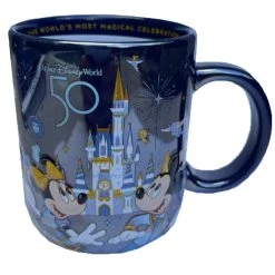 Disney Coffee Mug - 50th Anniversary - Mickey & Friends