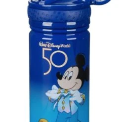 Disney Water Bottle With Straw - 50th Anniversary - Stainless Steel