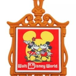 Disney Trivet - 50th Anniversary - Mickey And Minnie - Metal