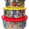 Disney Food Storage Containers - Mickey Mouse And Friends