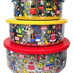 Disney Food Storage Containers - Mickey Mouse And Friends