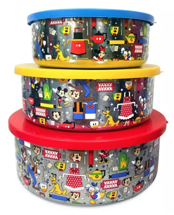Disney Food Storage Containers - Mickey Mouse And Friends 1 Disney Food Storage Containers - Mickey Mouse And Friends