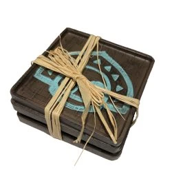 Disney Coaster Set - 50th Anniversary - Polynesian Village Resort