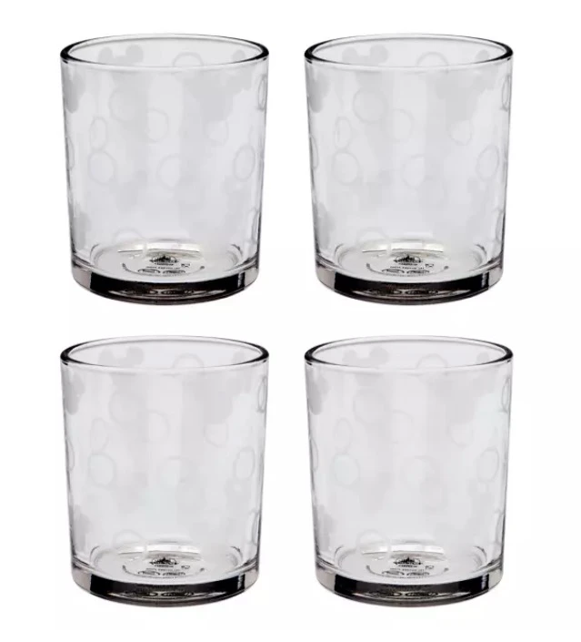 Disney Drinking Glasses Set - Mickey Mouse Homestead 1 Disney Drinking Glasses Set - Mickey Mouse Homestead