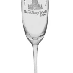 Disney Arribas Flute Glass - Walt Disney World 50th Anniversary