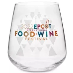 Disney Stemless Glass - Epcot Food & Wine 2022