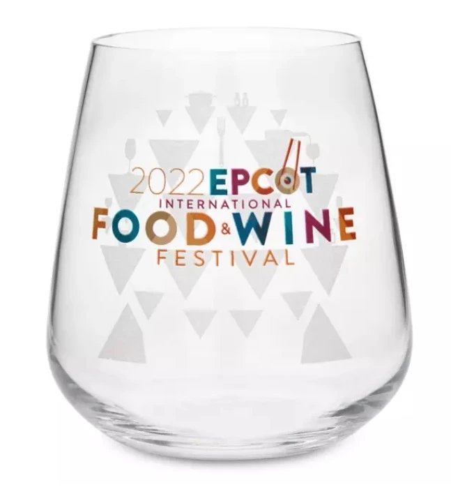 Disney Stemless Glass - Epcot Food & Wine 2022 1 Disney Stemless Glass - Epcot Food & Wine 2022