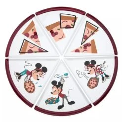 Disney Pizza Slice Plate - Food & Wine 2022 - Mickey & Minnie