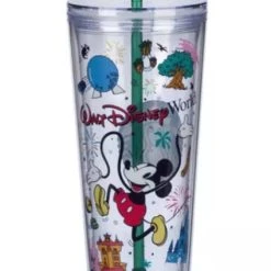 Disney Tumbler With Straw - Starbucks - Mickey Mouse