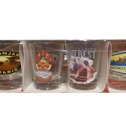 Disney Shot Glass Set - Animal Kingdom - Ride Attractions